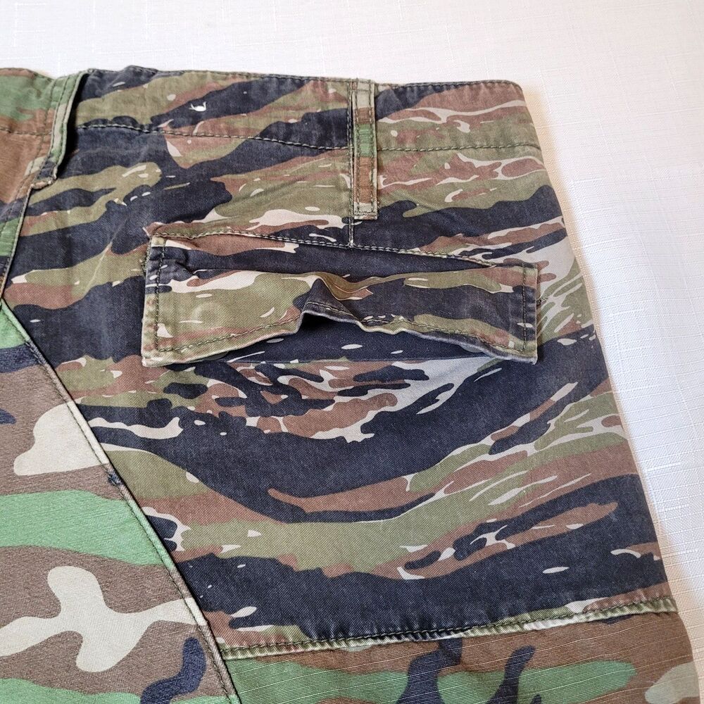Ralph Lauren DENIM & SUPPLY Flag Tiger Camo Cargo Paratrooper Pants Men's 32X30 - Picture 14 of 16